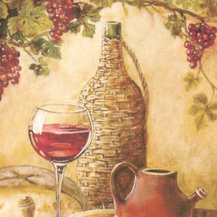 

Декупажная карта "Вино" плотность 45г/м2, формат А4