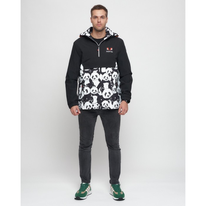 фото Куртка-анорак спортивная мужская, размер 54, цвет белый mtforce