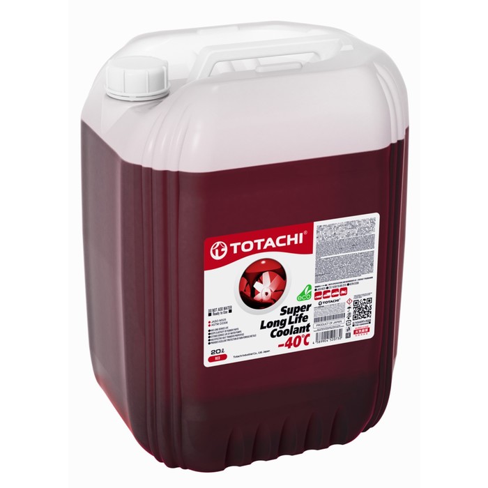 Антифриз Totachi SUPER LLC -40 C, красный, 20 л цена и фото