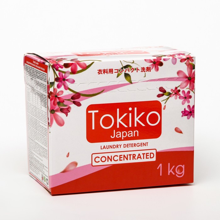 Стиральный порошок Tokiko Japan с цветочым ароматом, 1 кг
