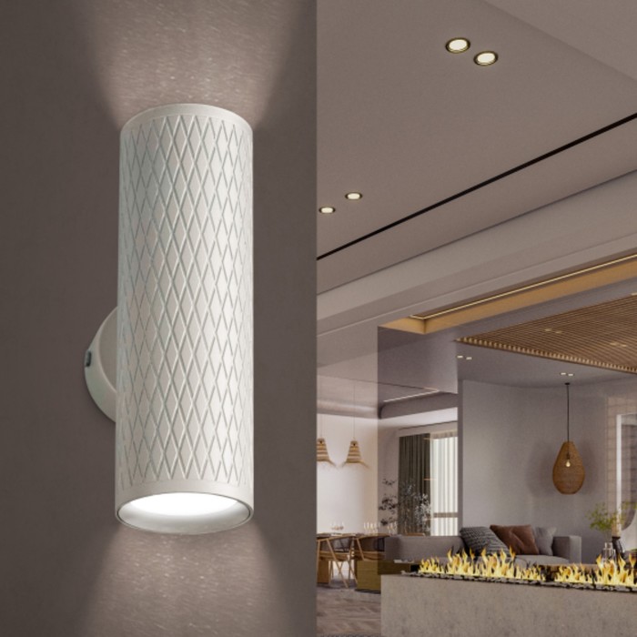 Декоративная подсветка MR16 GU10 12Вт белый IP20 для интерьера стен фасадов зданий