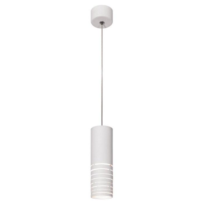 Светильник подвесной PL22 WH MR16 GU10 потолочный цилиндр, цвет белый
