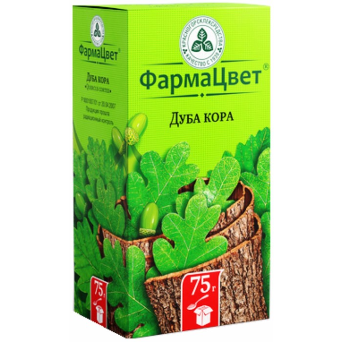 

Дуба кора 75 г