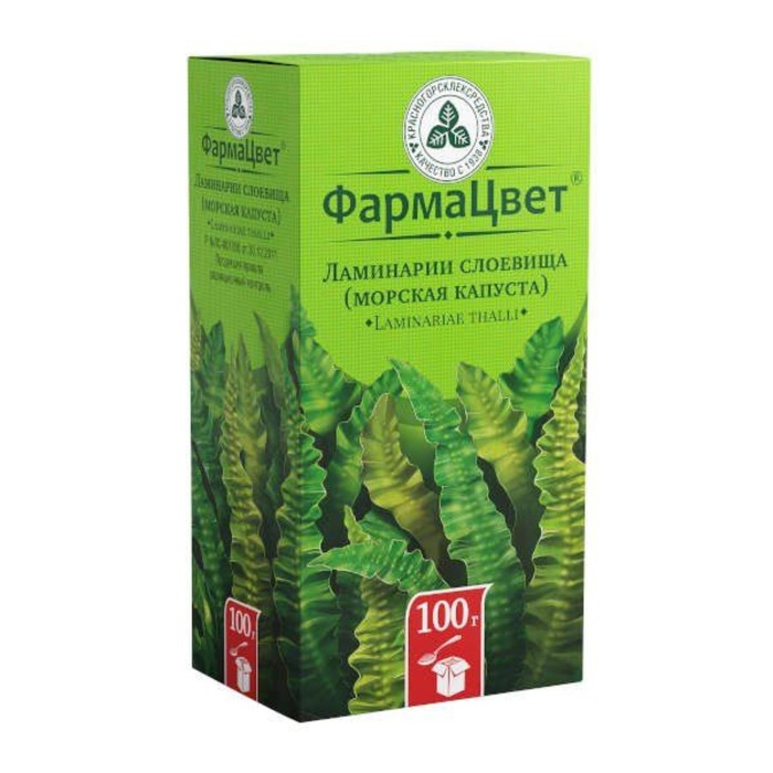 

Ламинарии слоевища (морская капуста) 100 г