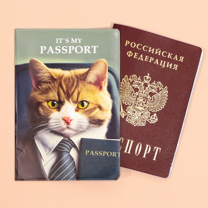 Обложка для паспорта «Это мой паспорт», ПВХ. обложка на паспорт с принтом аниме мой сосед тоторо
