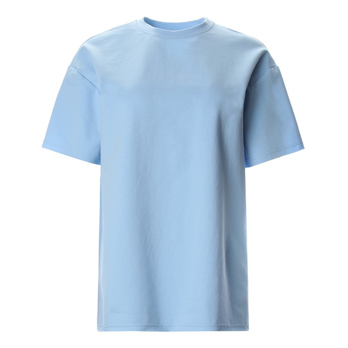 

Футболка женская MINAKU OVERSIZE FIT: цвет голубой, р-р 44