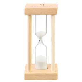 Песочные часы "Африн", на 1 минуту, 8.5 х 4 см, голубые
