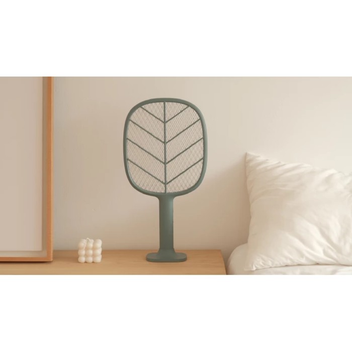 

Мухобойка электрическая Xiaomi SOLOVE Electric Mosquito Swatter P2+ Green, АКБ, зелёный