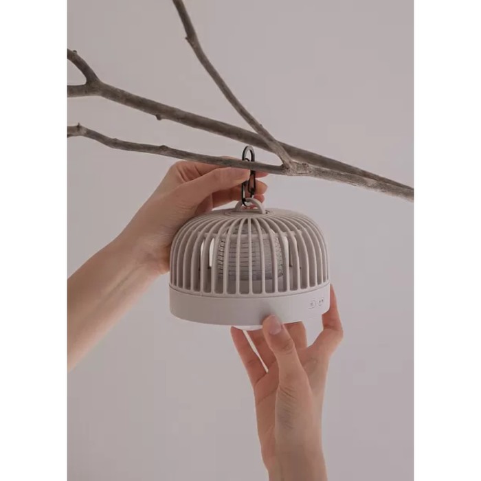 фото Антимоскитная лампа xiaomi solove mosquito lamp 002d grey, 10 вт, до 10 м2, серая