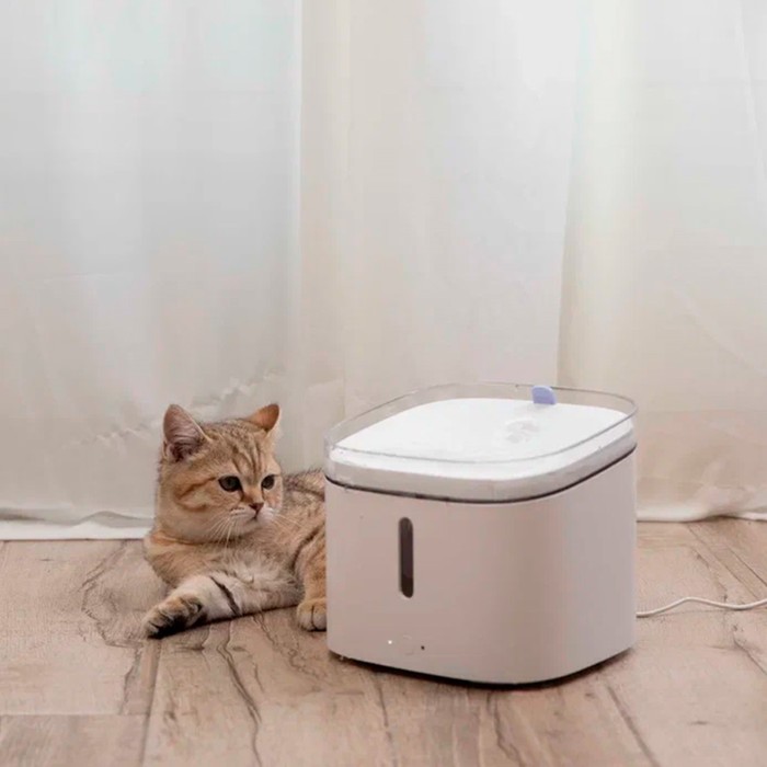 Поилка-фонтан Xiaomi Pawbby Pet Water Dispenser MG-WF001EU, для кошек и собак, 2 л, белая