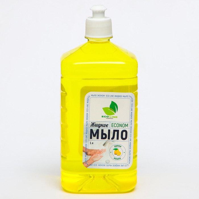 Жидкое мыло ECONOM лимон 1000 мл