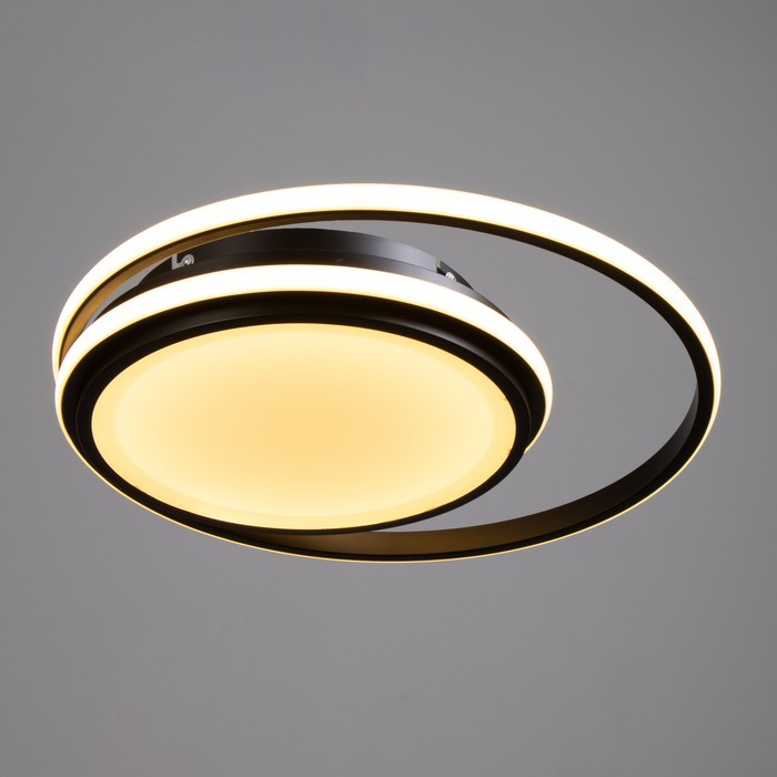 

Люстра 984/2 LED 110Вт 3000-6000К черный 45х45х18 см BayerLux
