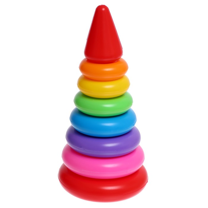 Пирамидка с кольцами, средняя