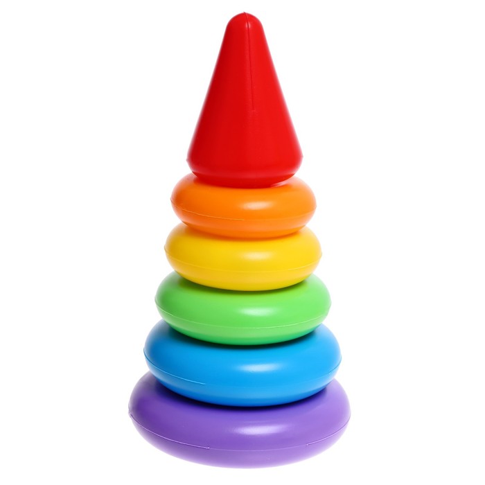 Пирамидка с кольцами малая