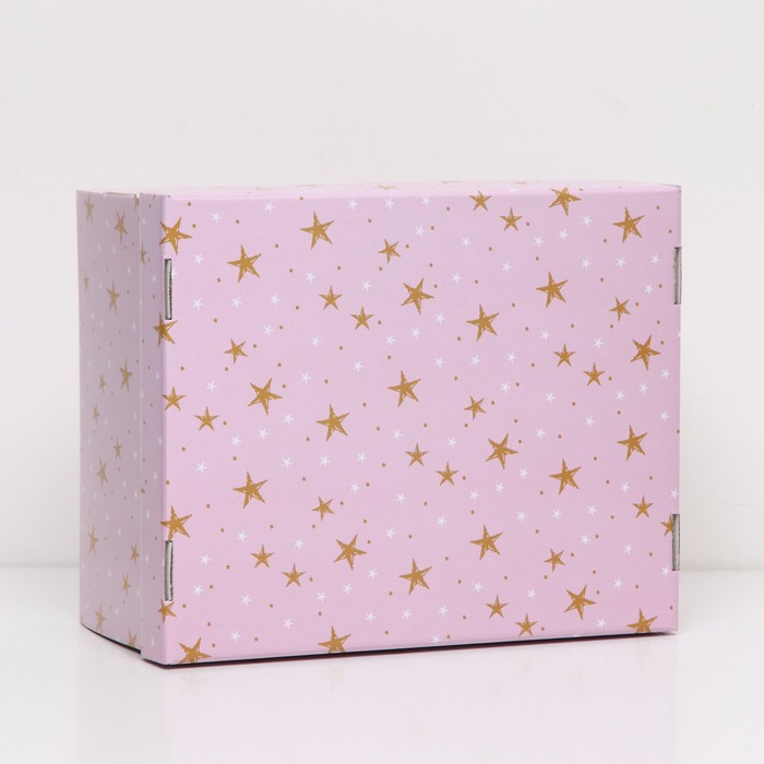 Складная коробка Звёзды, 31,2 х 25,6 х 16,1 см