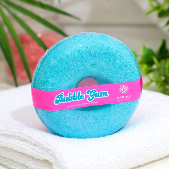 

Бомбочка для ванн Bubble Gum с пенкой МИКС, 120 г
