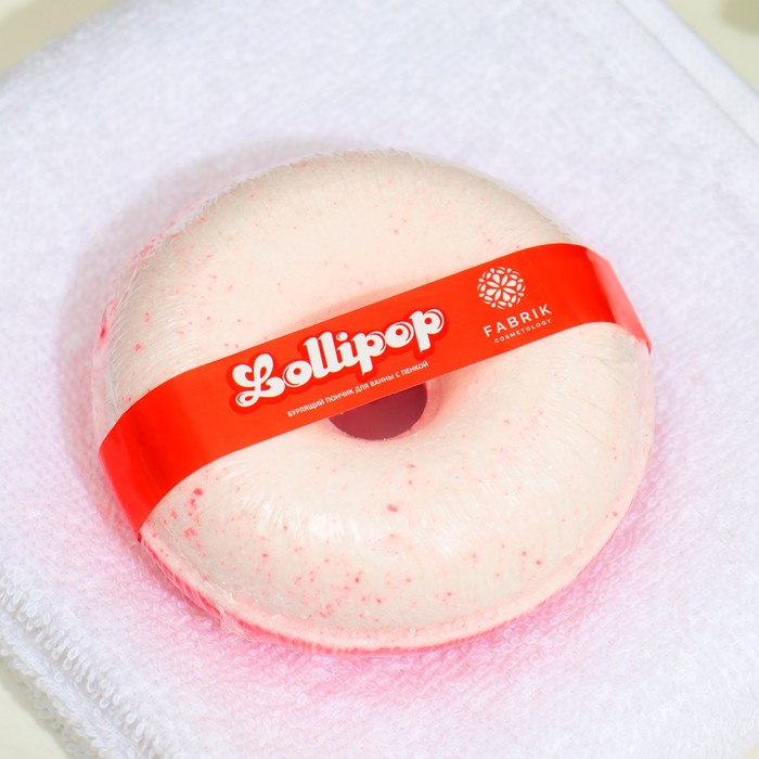 

Бомбочка для ванн Lollipop с пенкой, 120 г