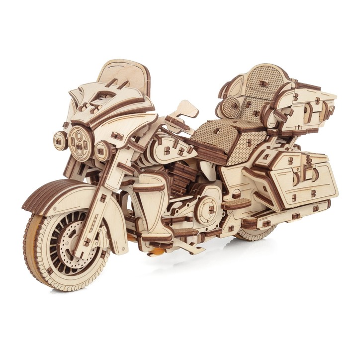 цена Сборная модель из дерева EWA «Мотоцикл Байк»