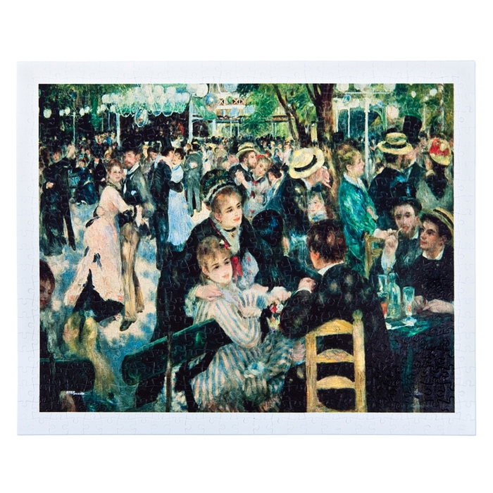 Пазлы "Бал в ле Мулен де ла Галетт" Пьер Огюст Ренуар, 500 элементов, пластик