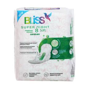 

Прокладки «Bliss» Super Night Soft, 8 шт