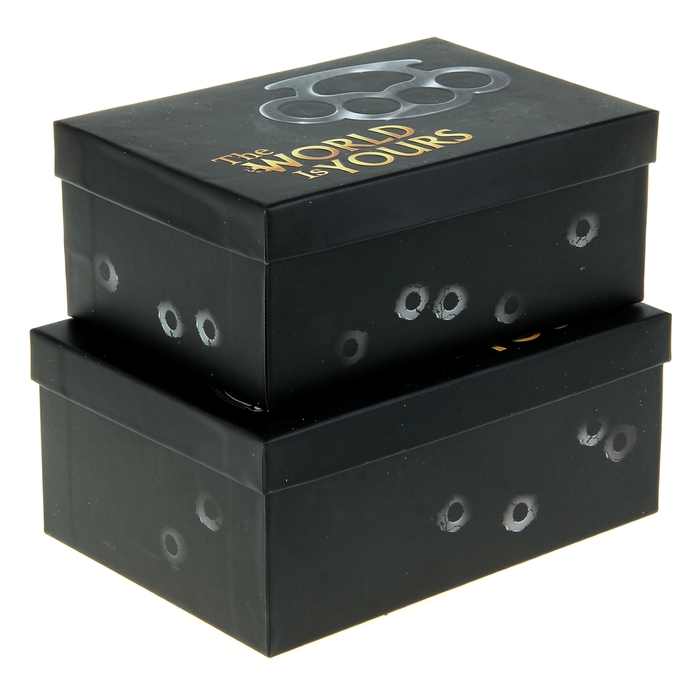 Набор подарочных коробок 2 в 1 "Мир принадлежит тебе"