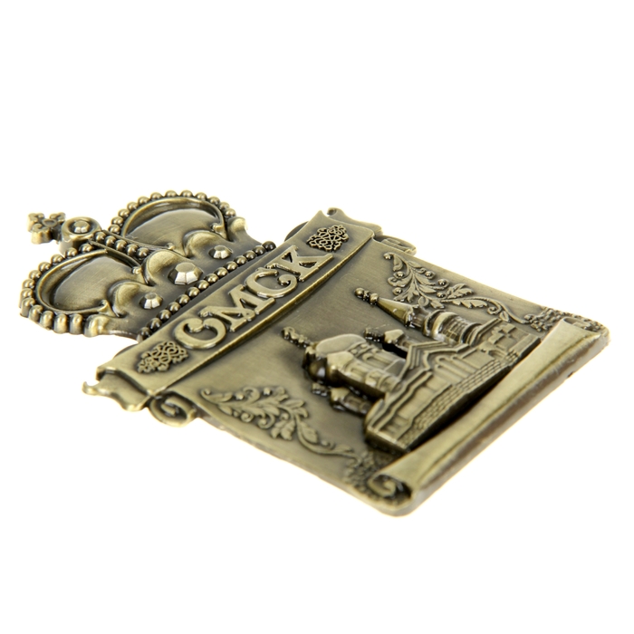 Магнит с короной «Омск»