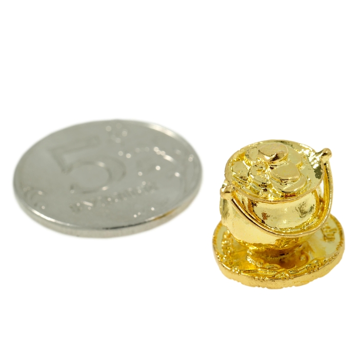 Талисман в кошелек "Горшочек с золотом"