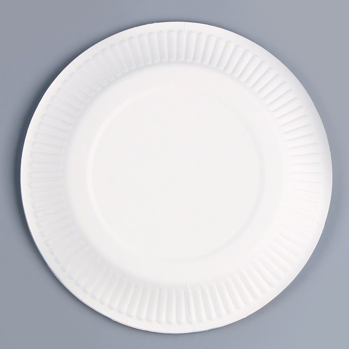 Набор бумажной посуды "Совушка" 6 тарелок, 6 стаканов, 6 колпаков