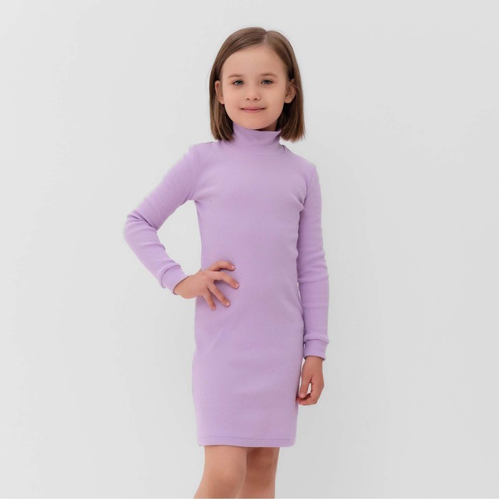 Платье для девочки MINAKU цвет лиловый, рост 158 см
