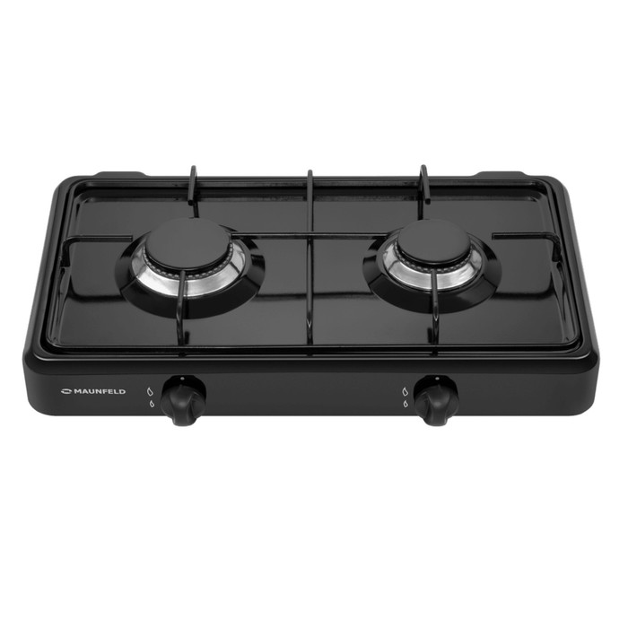 

Плитка газовая MAUNFELD EGHE.F62.3EB, 2 конфорки, чёрный