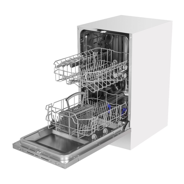 Посудомоечная машина HOMSair DW44L-2, класс А++, 9 комплектов, 4 программы
