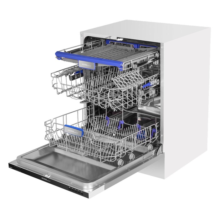 цена Посудомоечная машина HOMSair DW67M, класс А++, 14 комплектов, 6 программ