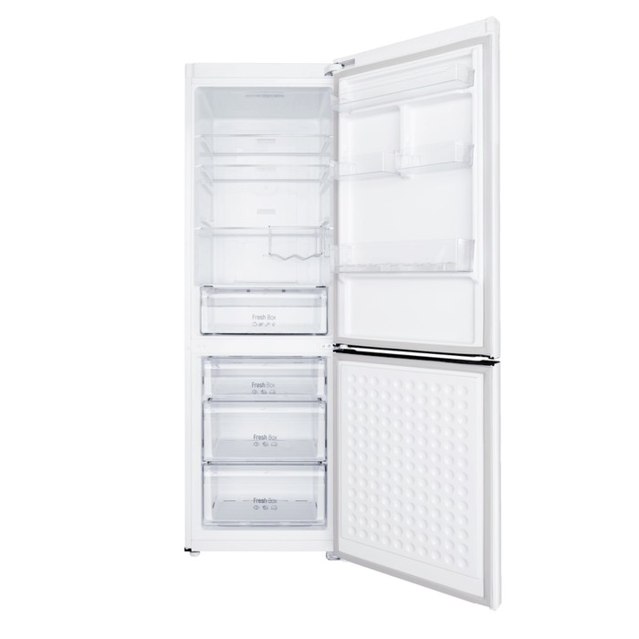 Холодильник-морозильник MAUNFELD MFF187NFW10, класс А +, 330 л, белый