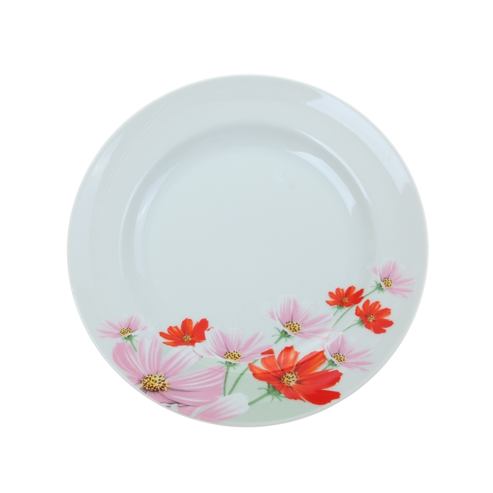 Тарелка мелкая 24 см "Космея"