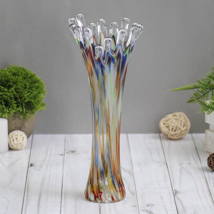 Ваза "Коралл" разноцветная