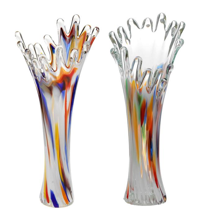 Ваза "Коралл" разноцветная