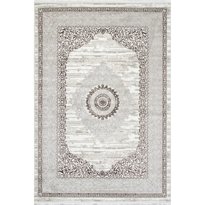 

Ковёр прямоугольный Arda Alfani, размер 80x150 см, цвет brown fdy/cream shrink