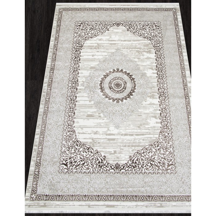 

Ковёр прямоугольный Alfani Q012A, размер 300х400 см, цвет brown fdy/cream shrink