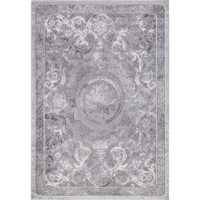 

Ковёр прямоугольный Armina 03760A, размер 160х300 см, цвет grey / grey
