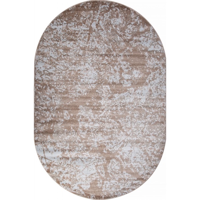 Ковёр овальный Merinos Miranda, размер 300x400 см, цвет dark beige ковёр овальный miranda d941 размер 300x400 см цвет dark beige