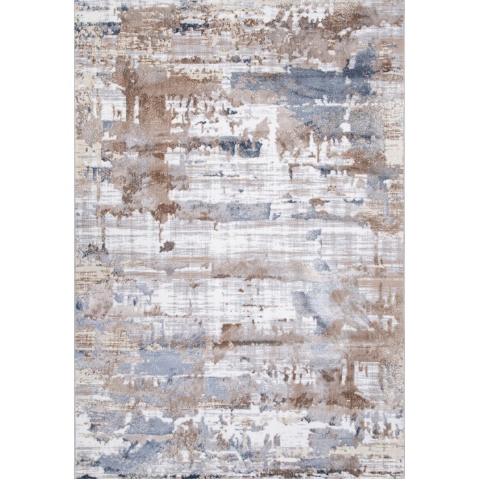 

Ковёр прямоугольный Peru D062A, размер 160х230 см, цвет cream shirink / blue fdy