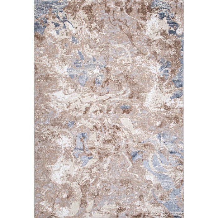 

Ковёр прямоугольный Peru D070B, размер 240х340 см, цвет cream shirink / blue fdy