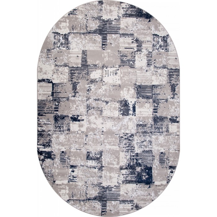 

Ковёр овальный Richi 8673, размер 150х300 см, цвет gray-blue