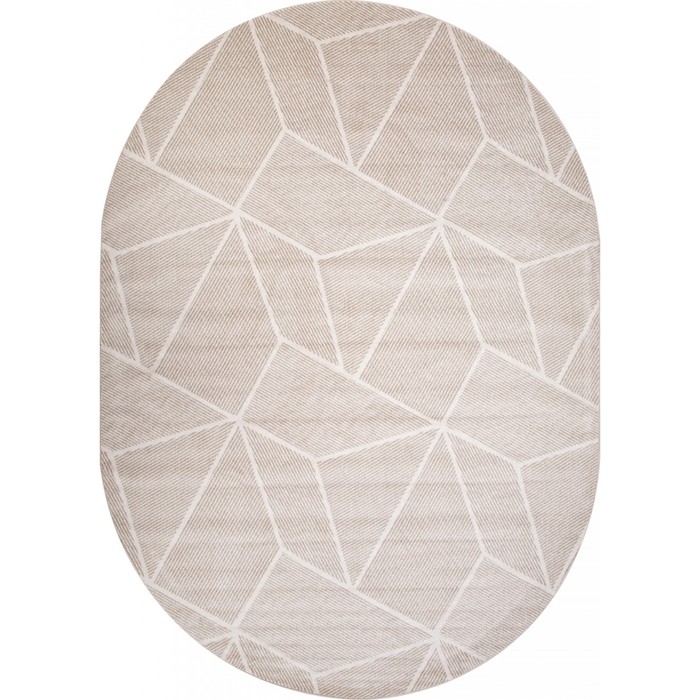 

Ковёр овальный Merinos Tornado, размер 250x400 см, цвет beige