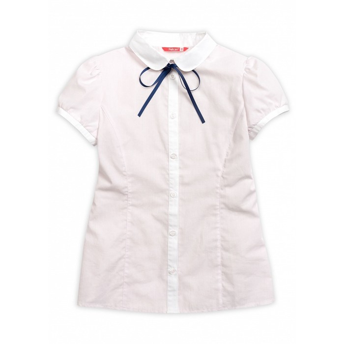 Блузка для девочек, рост 164 см, цвет розовый