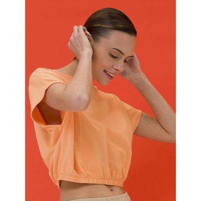 Джемпер женский, размер 42, цвет оранжевый