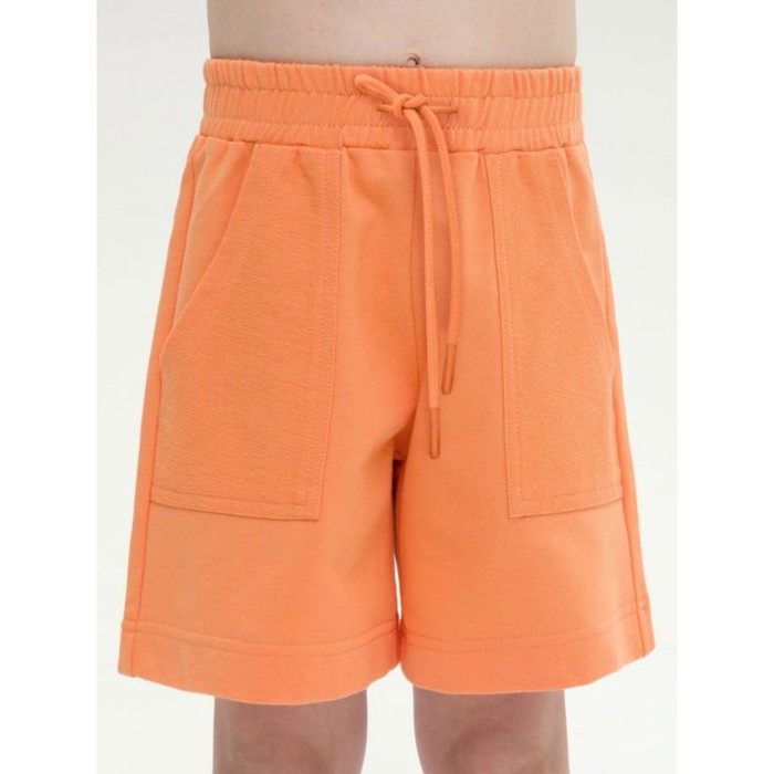 Шорты для девочек, рост 92 см, цвет оранжевый ночная сорочка для девочек рост 92 см цвет оранжевый