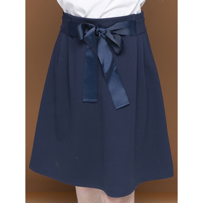Юбка для девочек, рост 116 см, цвет синий юбка для девочек рост 116 см цвет белый