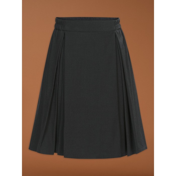 Юбка для девочек, рост 164 см, цвет серый юбка шорты для девочек рост 164 см