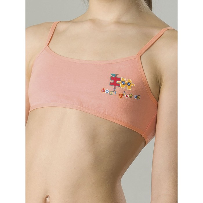 Комплект для девочек, рост 134 см, цвет персиковый блузка для девочек рост 134 см цвет персиковый